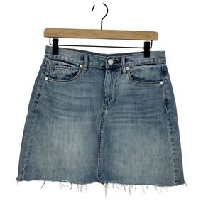 Blank NYC Raw Hem Mini Skirt - Serengeti - 28